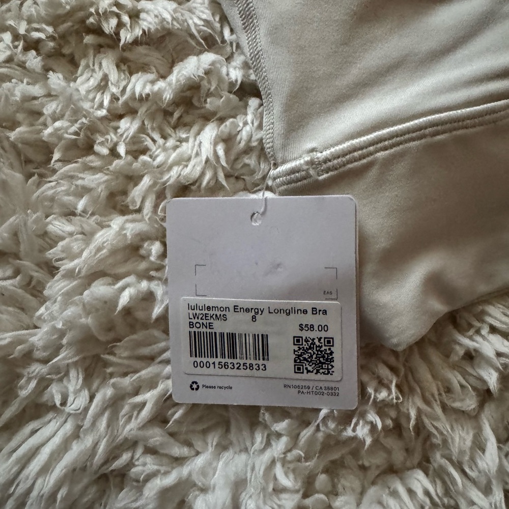Bone Energy Longline Bra Lululemon 🦴 - Picture 4 of 11